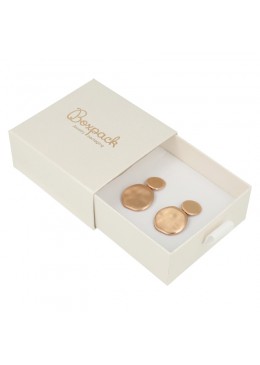 CAJA COLGANTE Y PENDIENTES 90x87x40 Mm. BLANCA SG-3-B-B