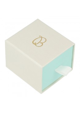 CAJA PARA ANILLO O PENDIENTES 55x50x42 mm. SG-1-B-AQ