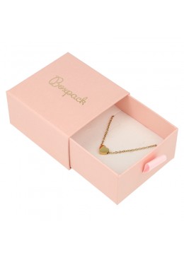 CAJA PARA COLGANTE Y PENDIENTES 73x70x40 Mm ROSA SG-2-RS-RS