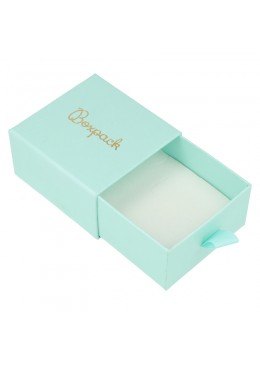 CAJA PARA COLGANTE Y PENDIENTES 73x70x40 Mm AGUAMARINA SG-2-AQ-AQ