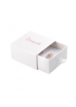 CAJA PARA PENDIENTES Y COLGANTE 73x70x40 Mm AGUAMARINA SG-1-B-B