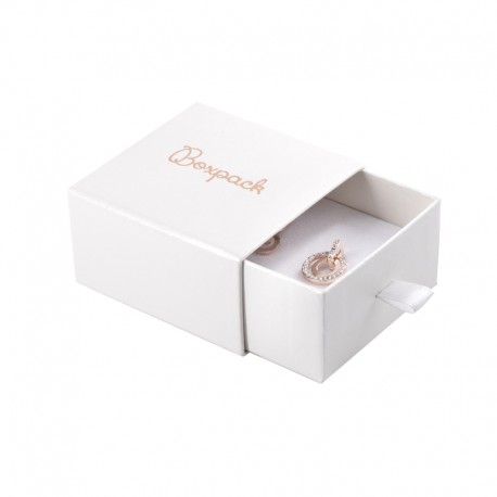 CAJA PARA PENDIENTES Y COLGANTE 73x70x40 Mm AGUAMARINA SG-1-B-B