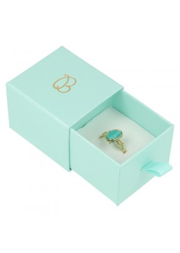 CAJA PARA SORTIJA O PENDIENTES 55x50x42 Mm. SG-1-aq-aq