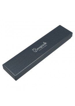 Caja de carton gris efecto perlado para pulsera de joyeria bisuteria y joyas 235x54x26 mm Q-51-G