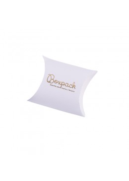 Caja de carton blanca automontable para joyas bisuteria y joyeria AR1 