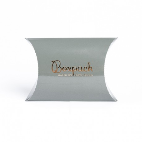 Caja de carton gris automontable para joyas bisuteria y joyeria AR3