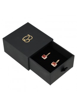 PB-2-N CAJA NEGRA COLGANTE Y PENDIENTES 73x69x39 Mm.