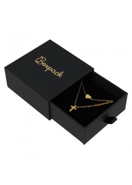 PB-3-N CAJA NEGRA COLGANTE Y PENDIENTES 90X87X39 Mm.