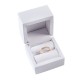 ESTUCHE MADERA ANILLO 60x60x50 Mm CU-1-B