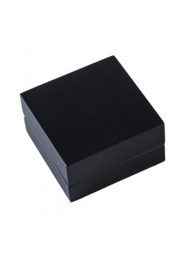 ESTUCHE MADERA NEGRO PENDIENTES 70x70x36 mm CU-2-N