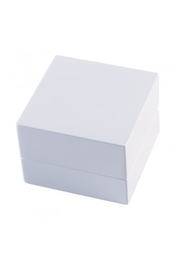 ESTUCHE MADERA ALIANZAS BLANCO 70x70x52 mm CU-3-B