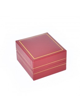 Estuche rojo para colgante de joyeria bisuteria y joyas J-07-C-R