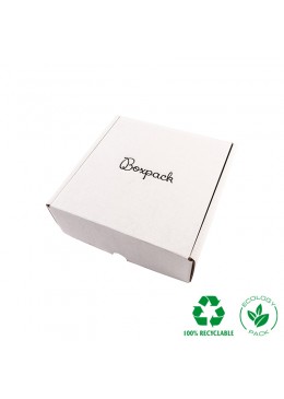 CAJA BLANCA PARA ENVIO JOYERIA 175x175x60 mm CE-175-B