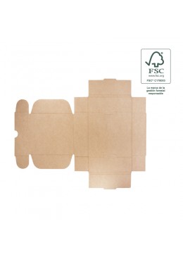 CAJA FSC® PARA ENVIO JOYERIA 130x130x45 mm FCE-130