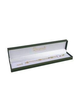 J-01-PE-V ESTUCHE VERDE PARA PULSERA 223x51x27 Mm.