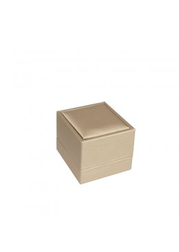 ESTUCHE COLOR CHAMPAGNE PARA SORTIJA LABIOS 62x67x52 Mm. MT-1-S 