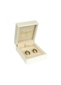 ESTUCHE COLOR BEIGE PARA PENDIENTES 73X84X38 Mm. WD-3-P