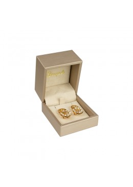 ESTUCHE COLOR CHAMPAGNE PARA PENDIENTES 62X67X56 Mm. MT-1-P