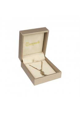 ESTUCHE COLOR CHAMPAGNE PARA COLGANTE 73X84X38 Mm. MT-3-C