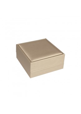 ESTUCHE COLOR CHAMPAGNE PARA PENDIENTES 90X90X44 Mm. MT-5-P