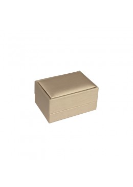 ESTUCHE COLOR CHAMPAGNE PARA ALIANZAS 78x52x42 Mm. MT-7-A
