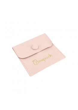 M-502-RE BOLSA MICROFIBRA SOLAPA BOTON 79x79 Mm.