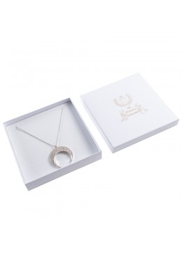 Caja de carton de comunion para collar gargantilla anillo pendientes colgante pulsera de joyeria bisuteria joyas CMP-18