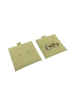 Taco caqui para pendientes, colgante o pulsera de joyería, bisutería 62x62 mm T-M1