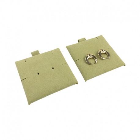 Taco caqui para pendientes, colgante o pulsera de joyería, bisutería 62x62 mm T-M1