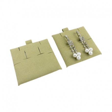 Taco caqui para pendientes omega, colgante o pulsera de joyería, bisutería 62x62 mm T-M2