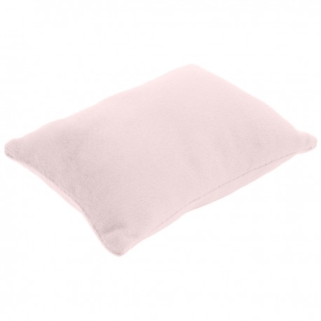 Cojin expositor de velvet rosa para brazalete, pulsera o reloj de joyeria bisuteria y joyas