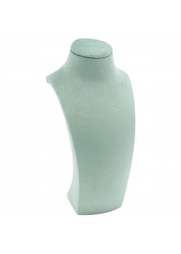 Peto forrado en velvet aguamarina para colgante o collar de joyeria bisuteria y joyas