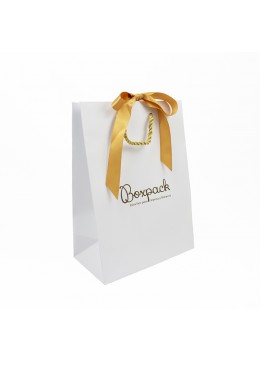 Bolsa ribbons de papel mate para joyeria bisuteria y relojeria BR-L
