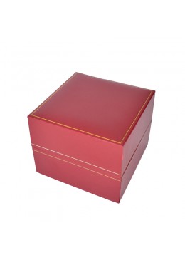 Estuche forrado imitación piel para Reloj de joyería bisutería y joyas J-18-R