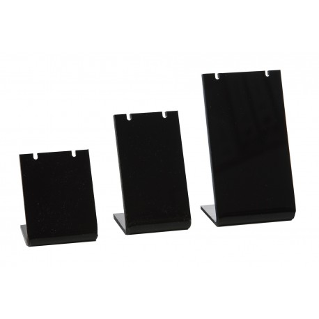 Expositores de plastico para colgantes o pendientes de joyeria bisuteria y joyas