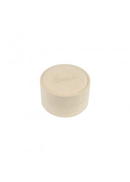 Caja redonda para anillo o pendientes o colgante de joyeria bisuteria y joyas