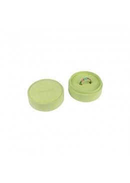 Caja redonda para anillo o pendientes o colgante de joyeria bisuteria y joyas