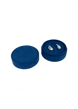 Caja redonda para anillo o pendientes o colgante de joyeria bisuteria y joyas