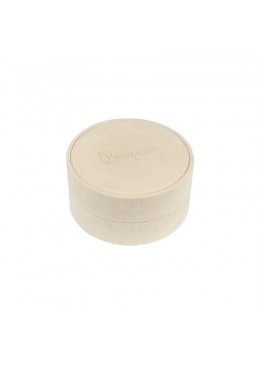 Caja redonda para anillo o pendientes o colgante de joyeria bisuteria y joyas