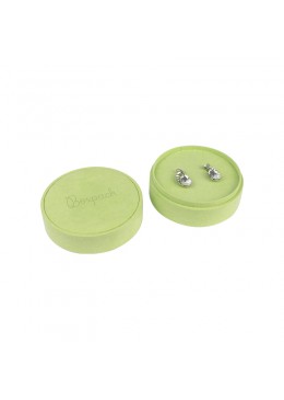 Caja redonda para anillo o pendientes o colgante de joyeria bisuteria y joyas