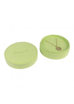 Caja redonda para anillo o pendientes o colgante de joyeria bisuteria y joyas