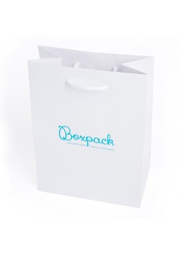 Bolsa de papel mate para joyeria bisuteria y relojeria B-L