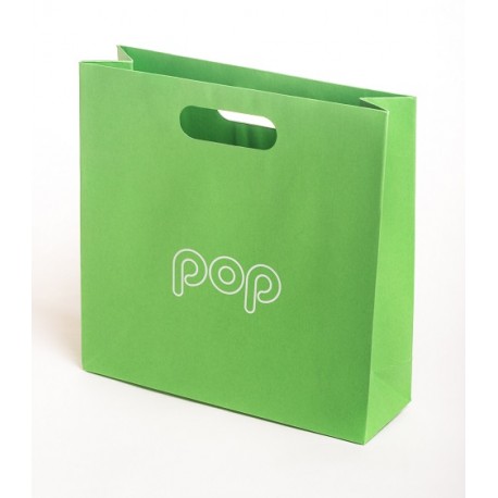 Bolsa de papel de asa troquelada para joyeria bisuteria y joyas BPO-L