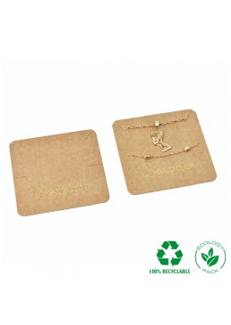 INTERIOR ECO PARA COLGANTE Y PULSERA 65X65 mm KRAFT IC-Z8-C