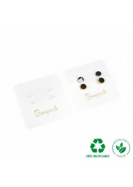 INTERIOR ECO PARA COLGANTE Y PENDIENTES 60X60 mm BLANCA IC-Z8-CP