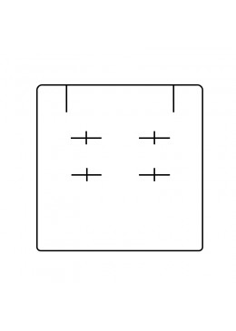 ESQUEMA INTERIOR ECO PARA COLGANTE Y PENDIENTES 60X60 mm IC-Z8-CP