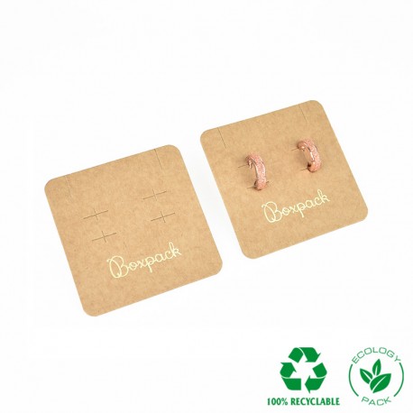 INTERIOR ECO PARA COLGANTE Y PENDIENTES 60X60 mm KRAFT IC-Z8-CP