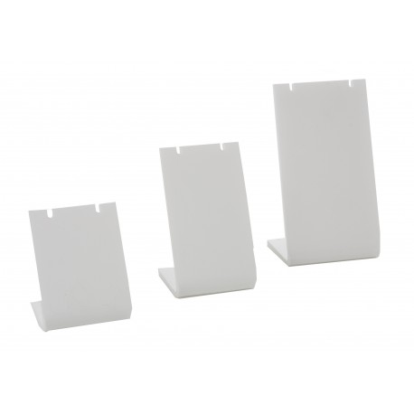 Expositores de plastico para colgantes o pendientes de joyeria bisuteria y joyas