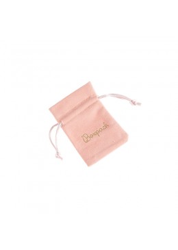 Bolsa de terciopelo color gris para joyeria bisuteria y joyas 65x95mm 301-RP