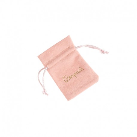 Bolsa de terciopelo color gris para joyeria bisuteria y joyas 65x95mm 301-RP